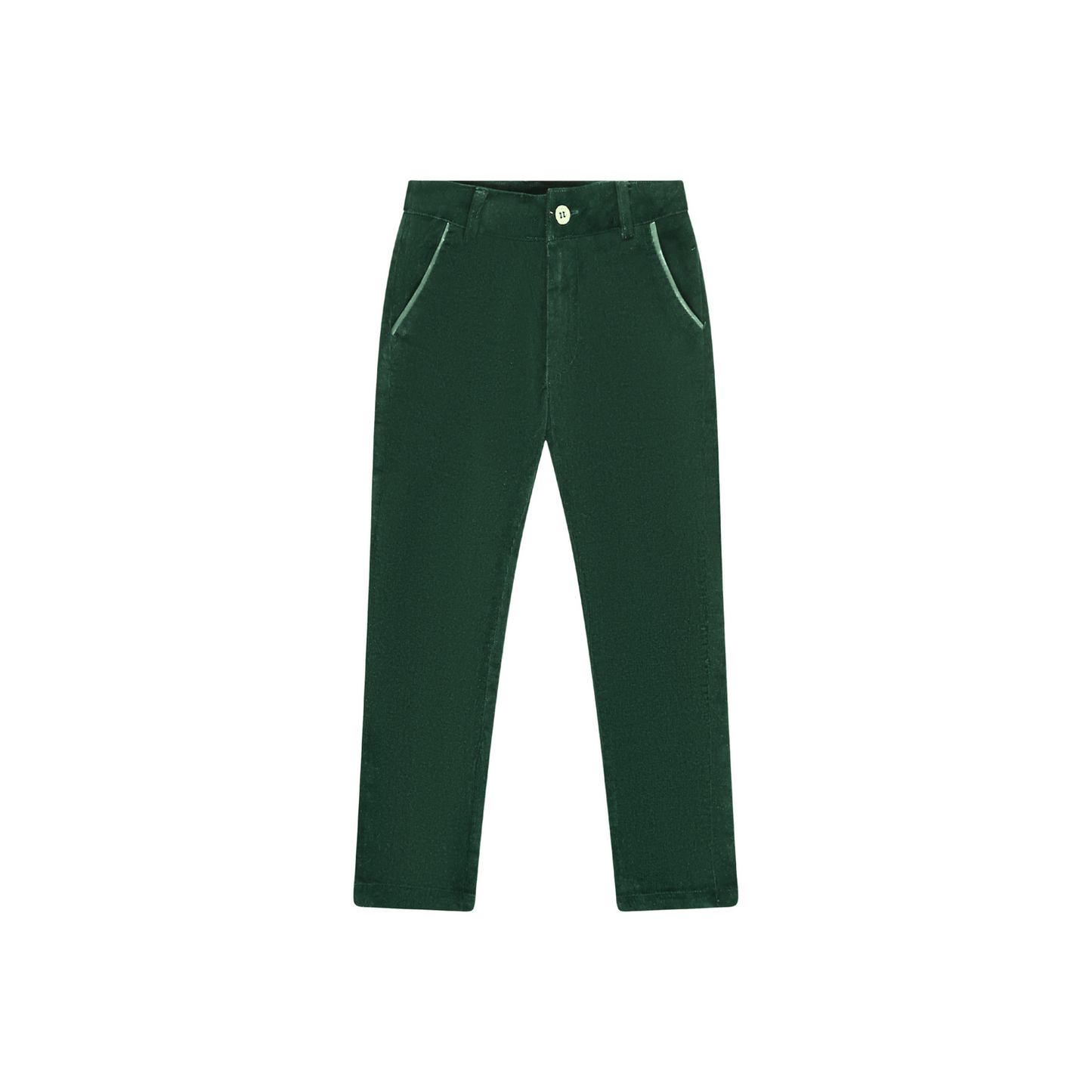 Green corduroy pants