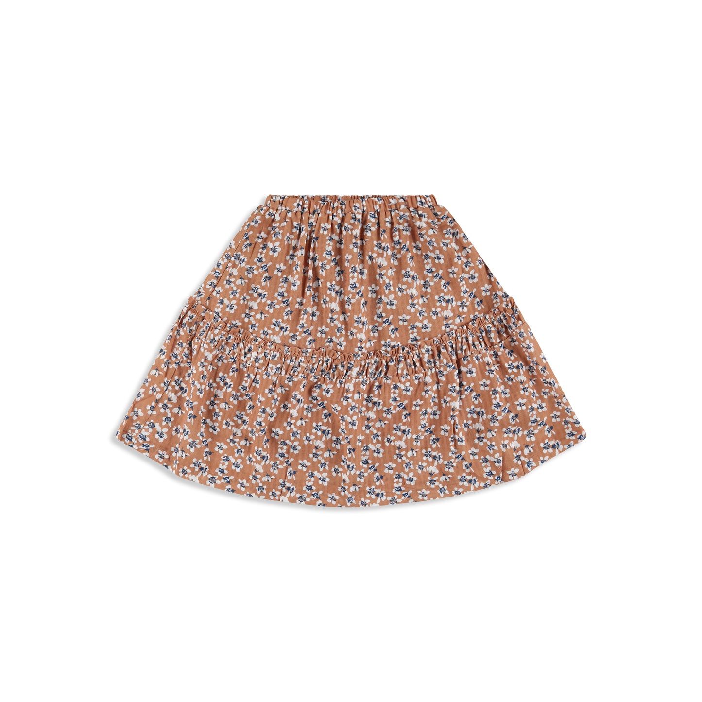 Camel Floral Skirt camel / 6