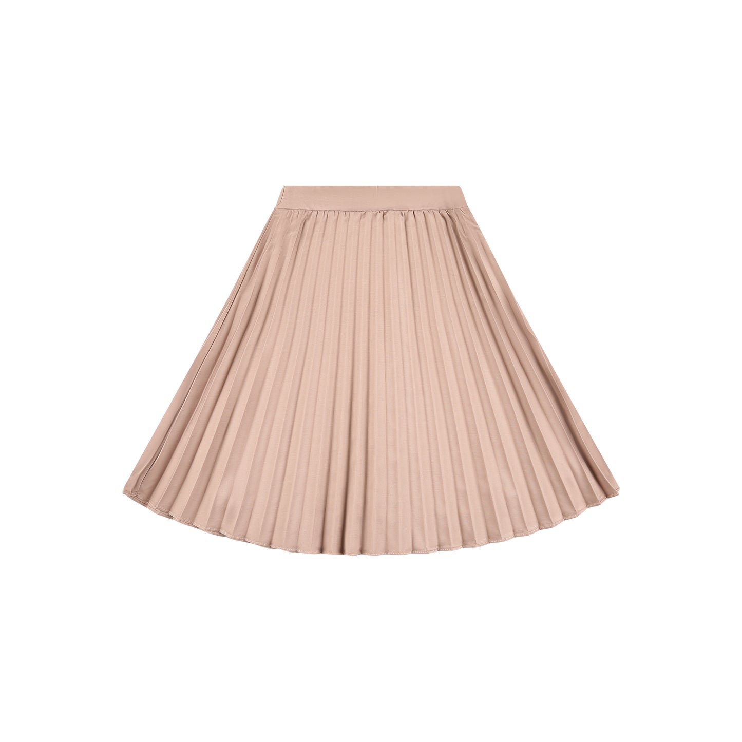 Satin Fleece Skirt 8 / Beige