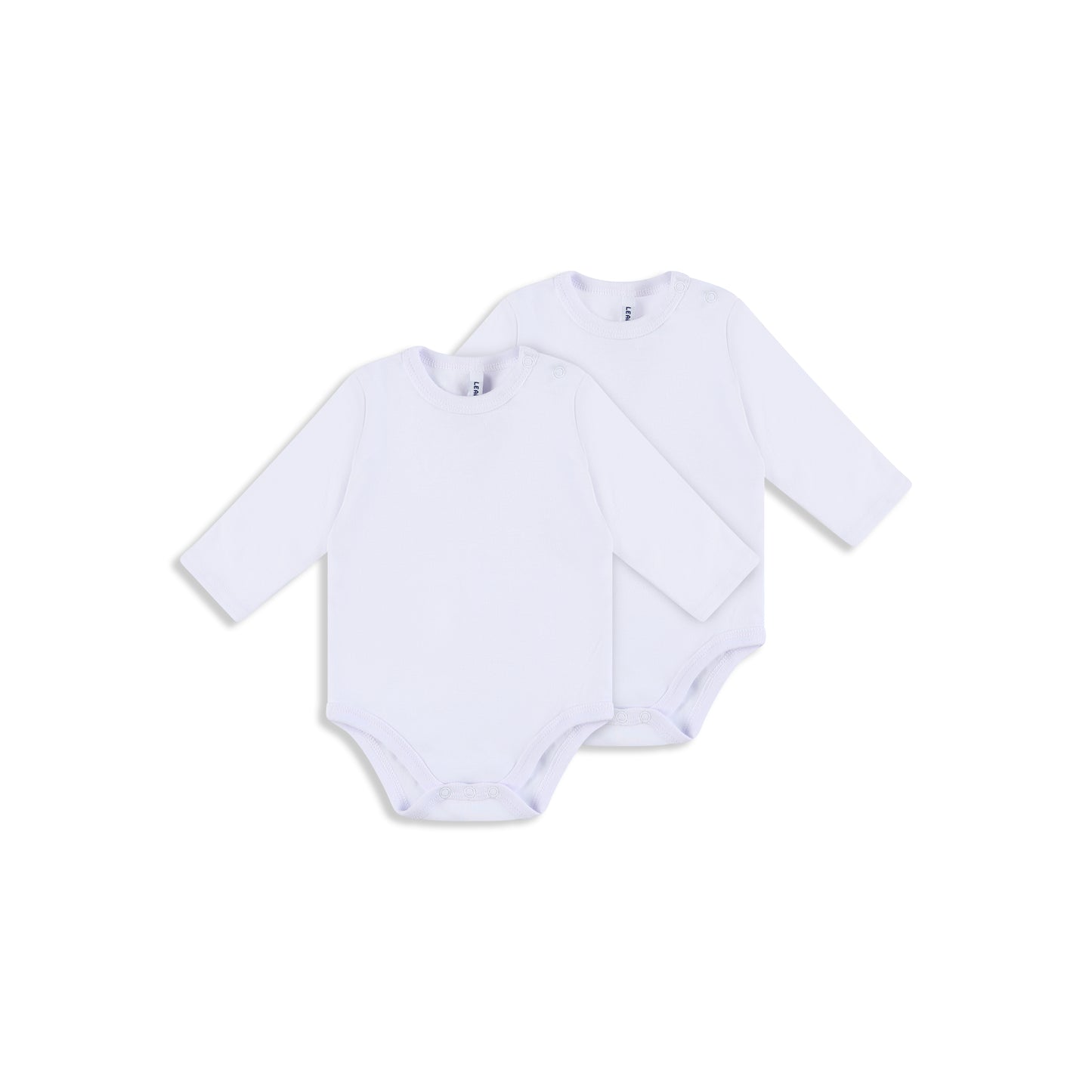 pair-flanel-bodysuits white / 6-Mar