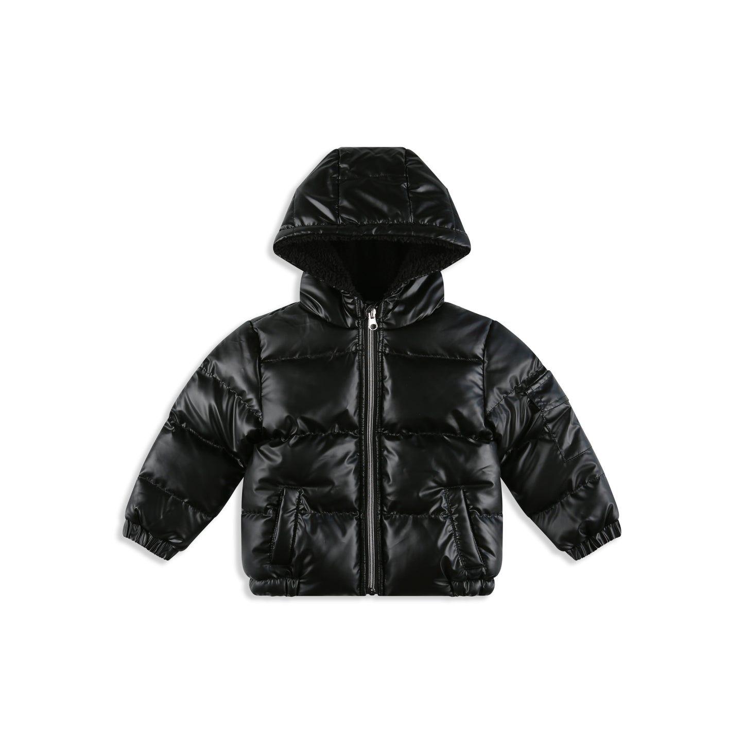 Shiny coat 612 / black