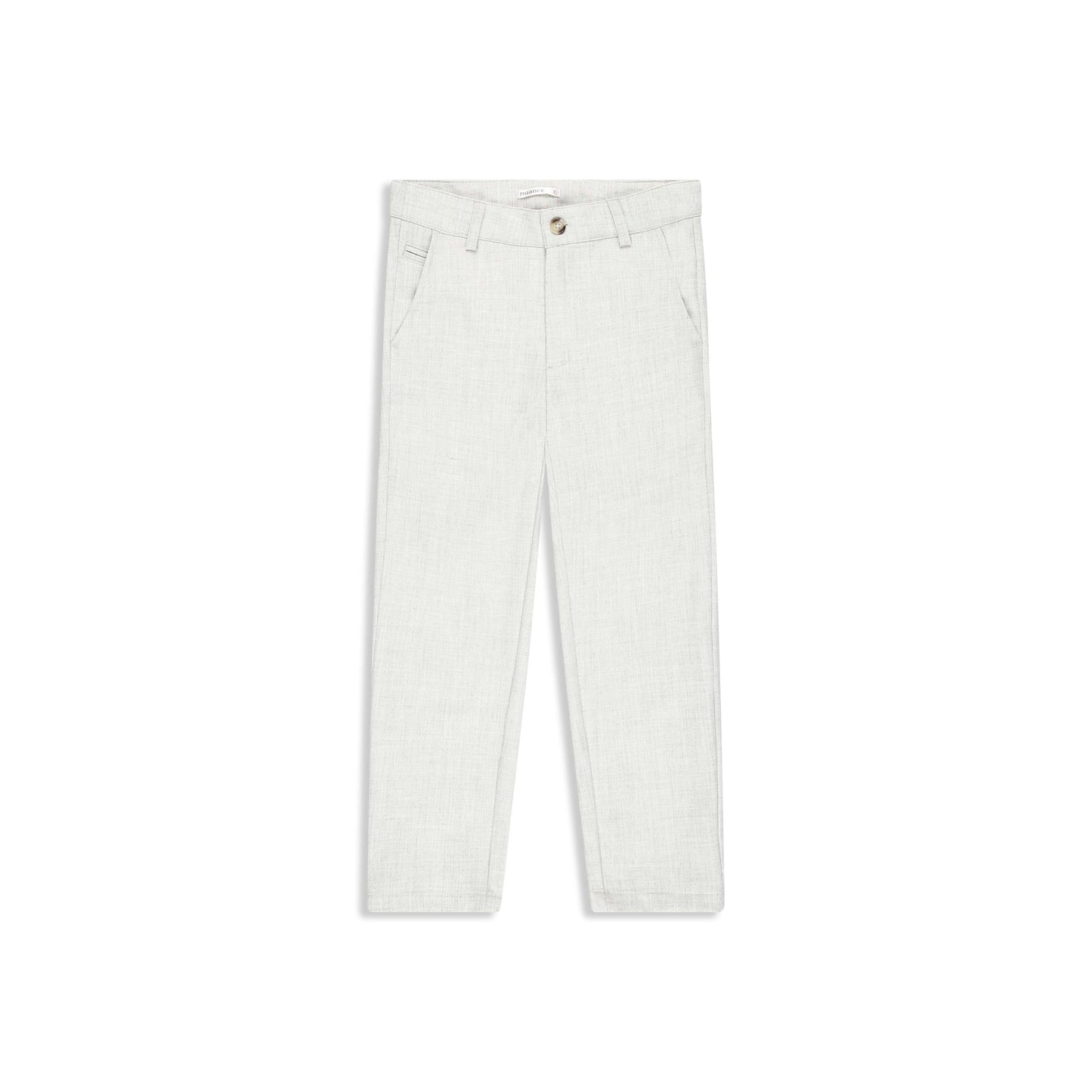 Elegant trousers faux linen SAND / 7