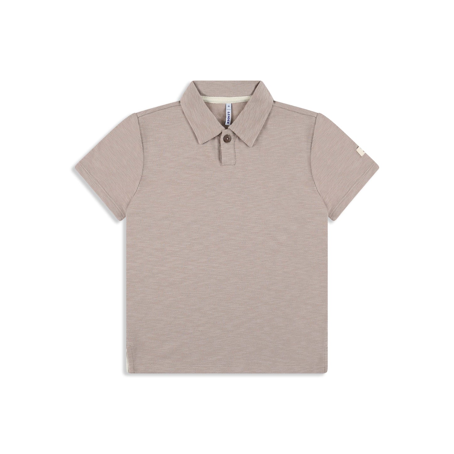 Boys Polo French Terry BEIGE / 8