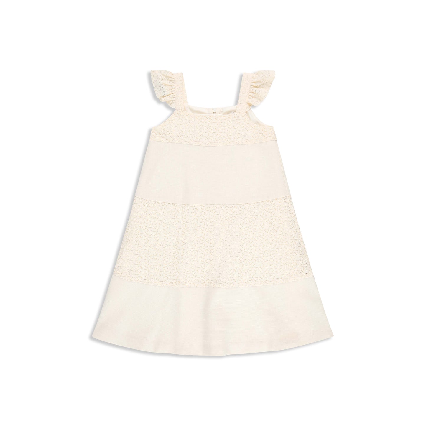 lace Tiered ing jumper 009 CREAM / 7