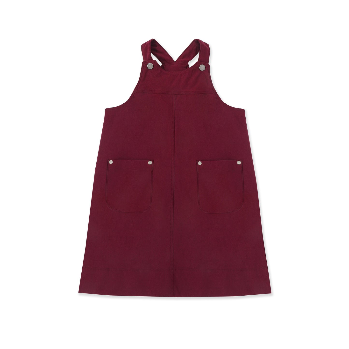 Pinafore Jumper Dress — Stretch Bengaline 503
