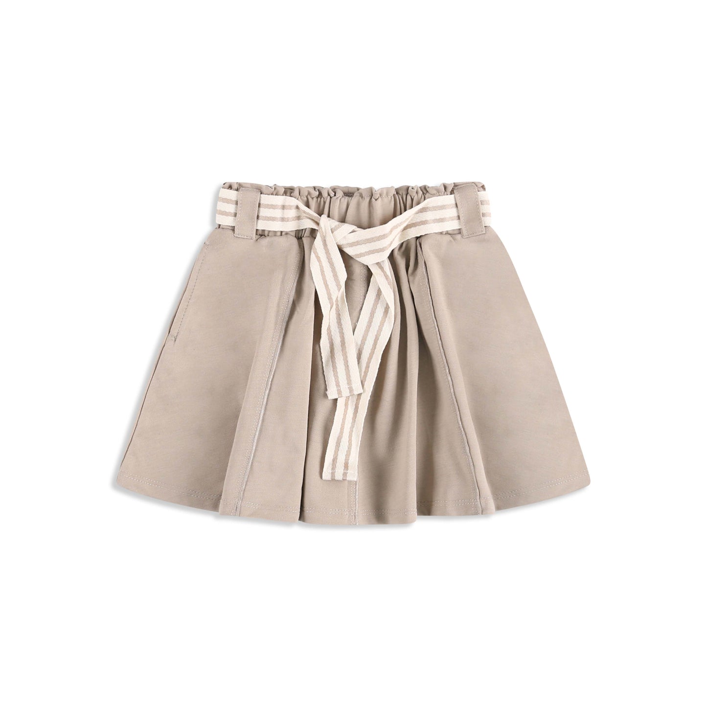 Gathered Waist Skirt 022 Beige / 12