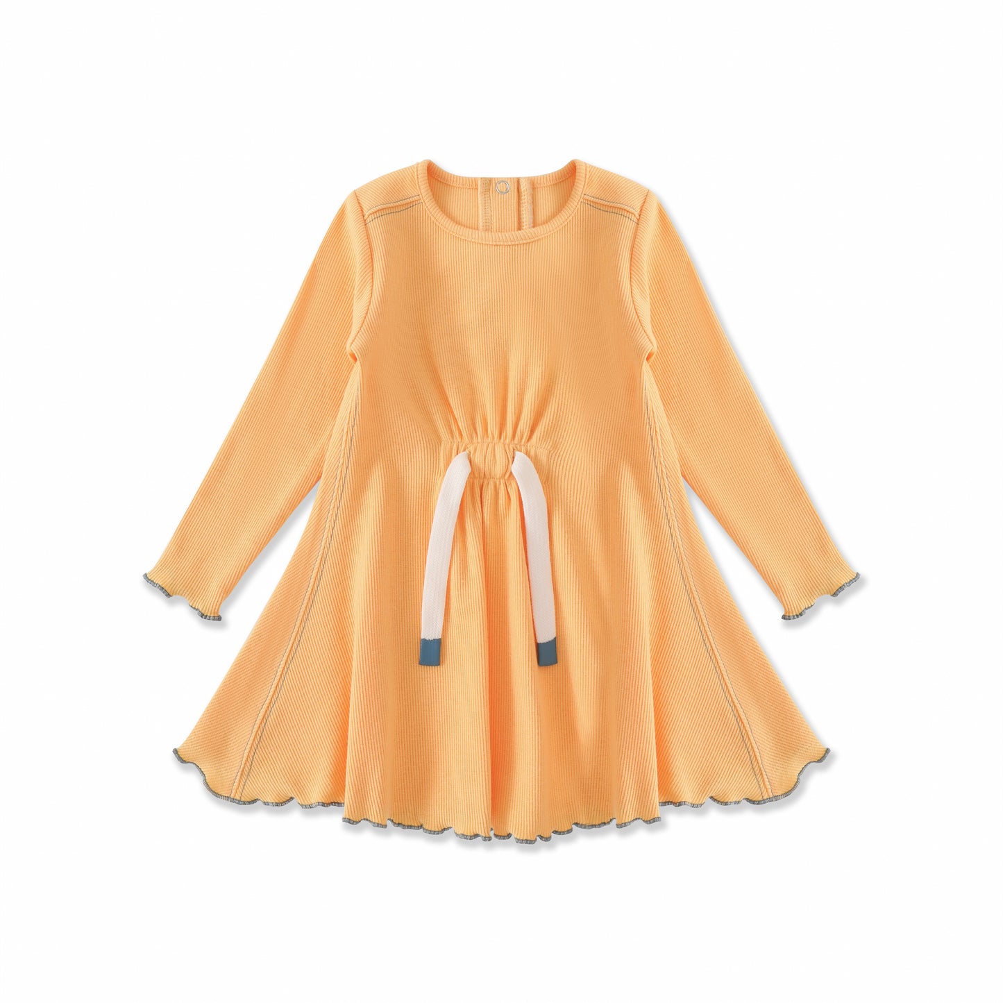 Sunshine Ribbed Collection Tie Waist Dress 121