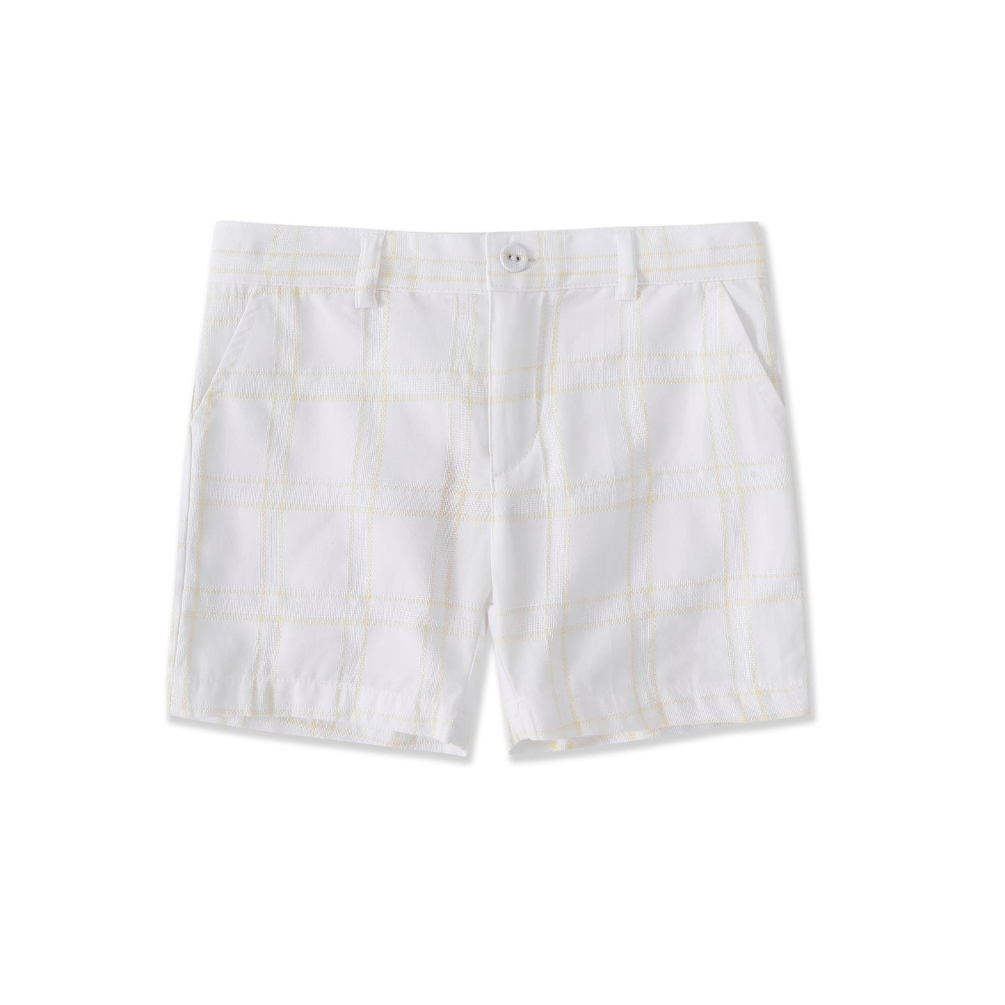 Soft Plaid Tailored Shorts 288