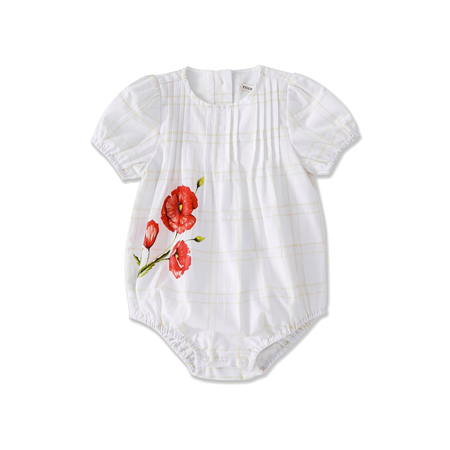 Soft Plaid Garden Romper 293