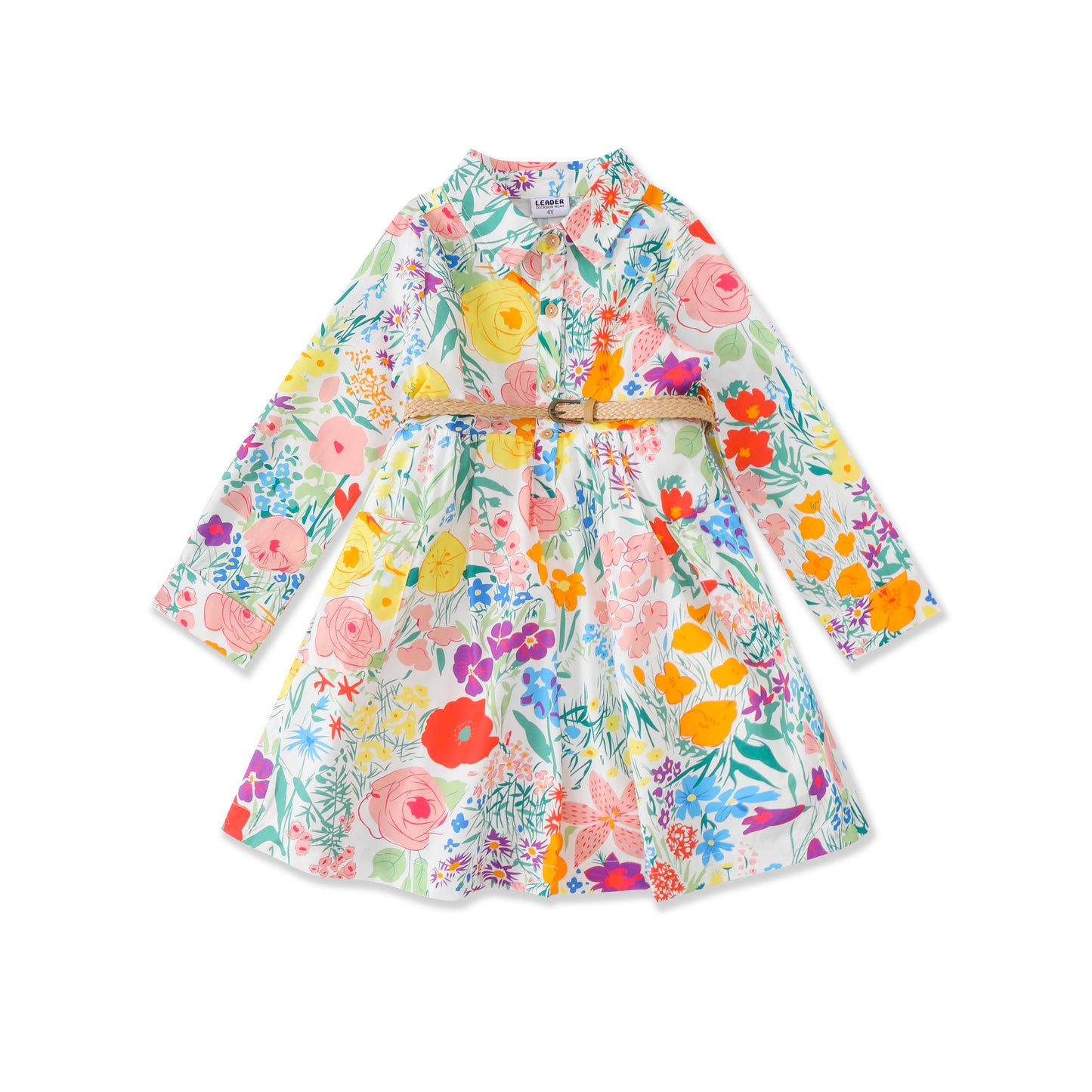 Bold print dress 311