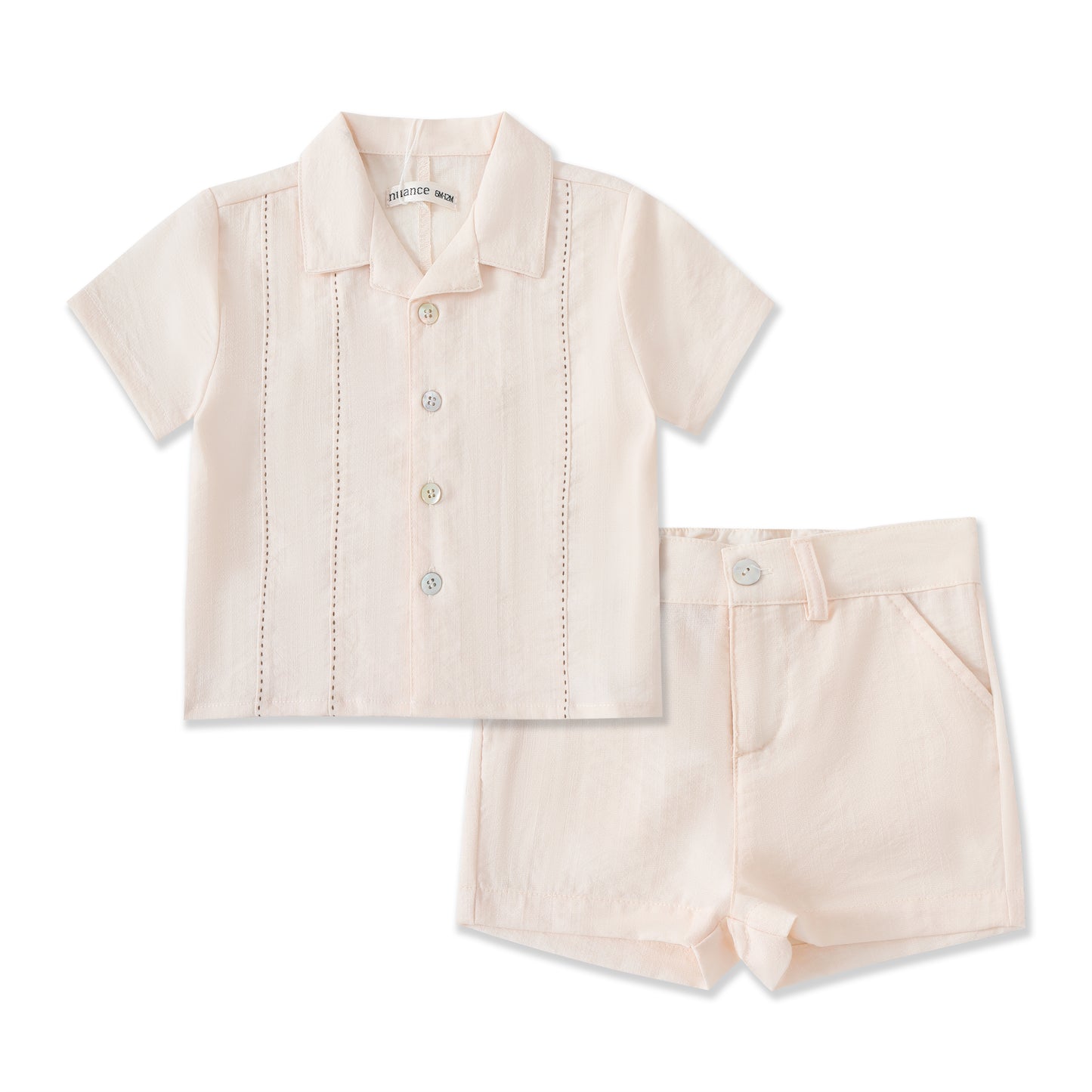 Meadow Moments Linen Shirt & Short Set 565