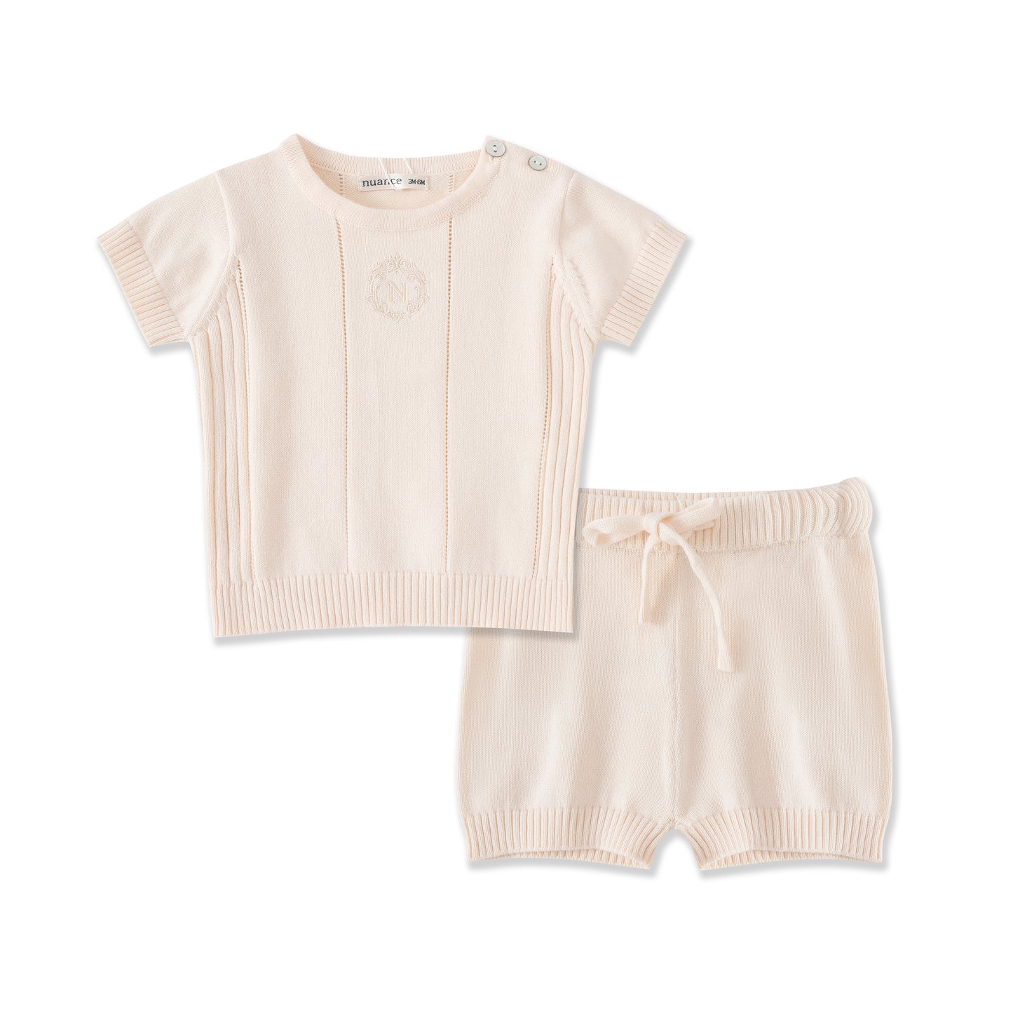 Meadow Moments Knit Tee & Short Set 567