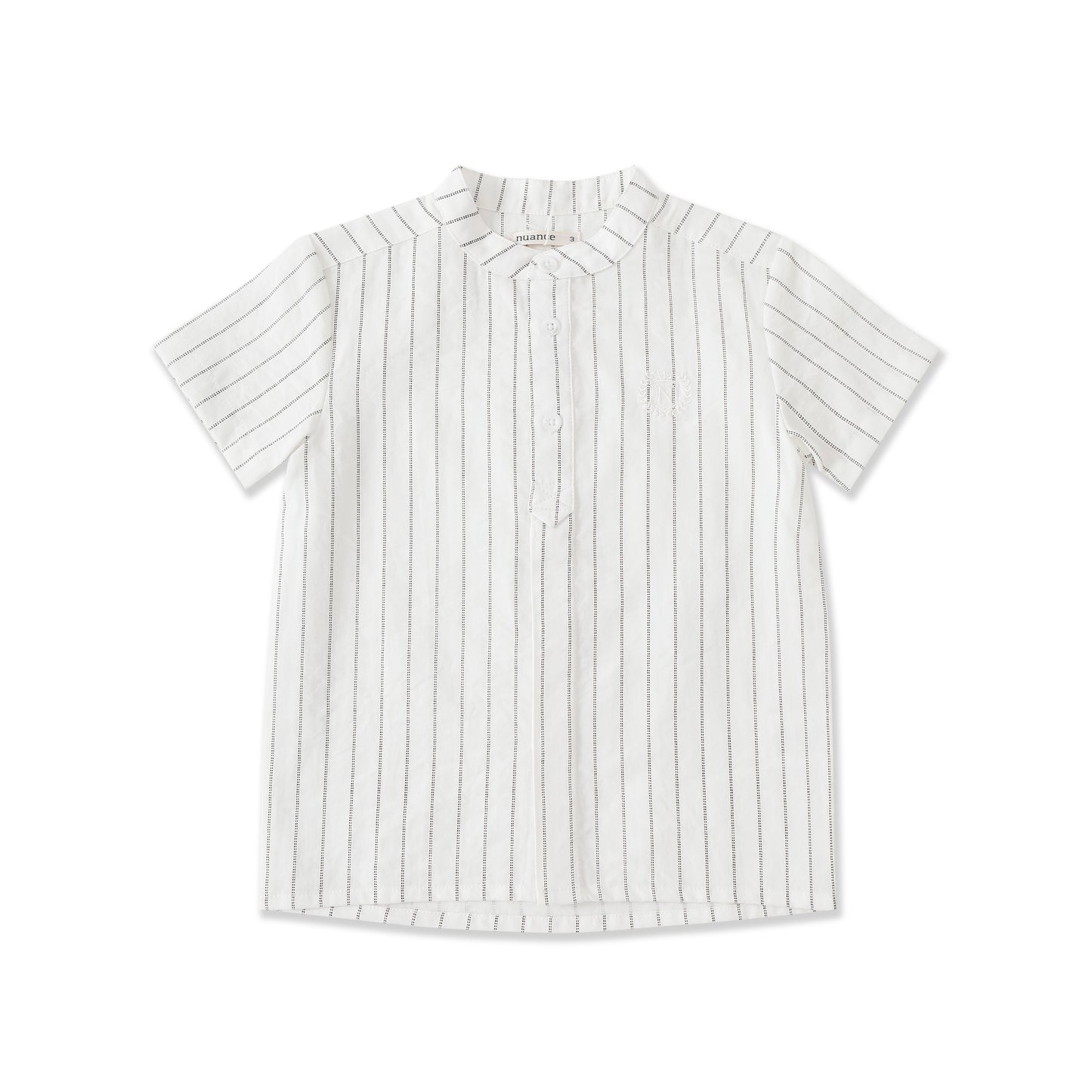 Tailored Stripe Button Shirt 049
