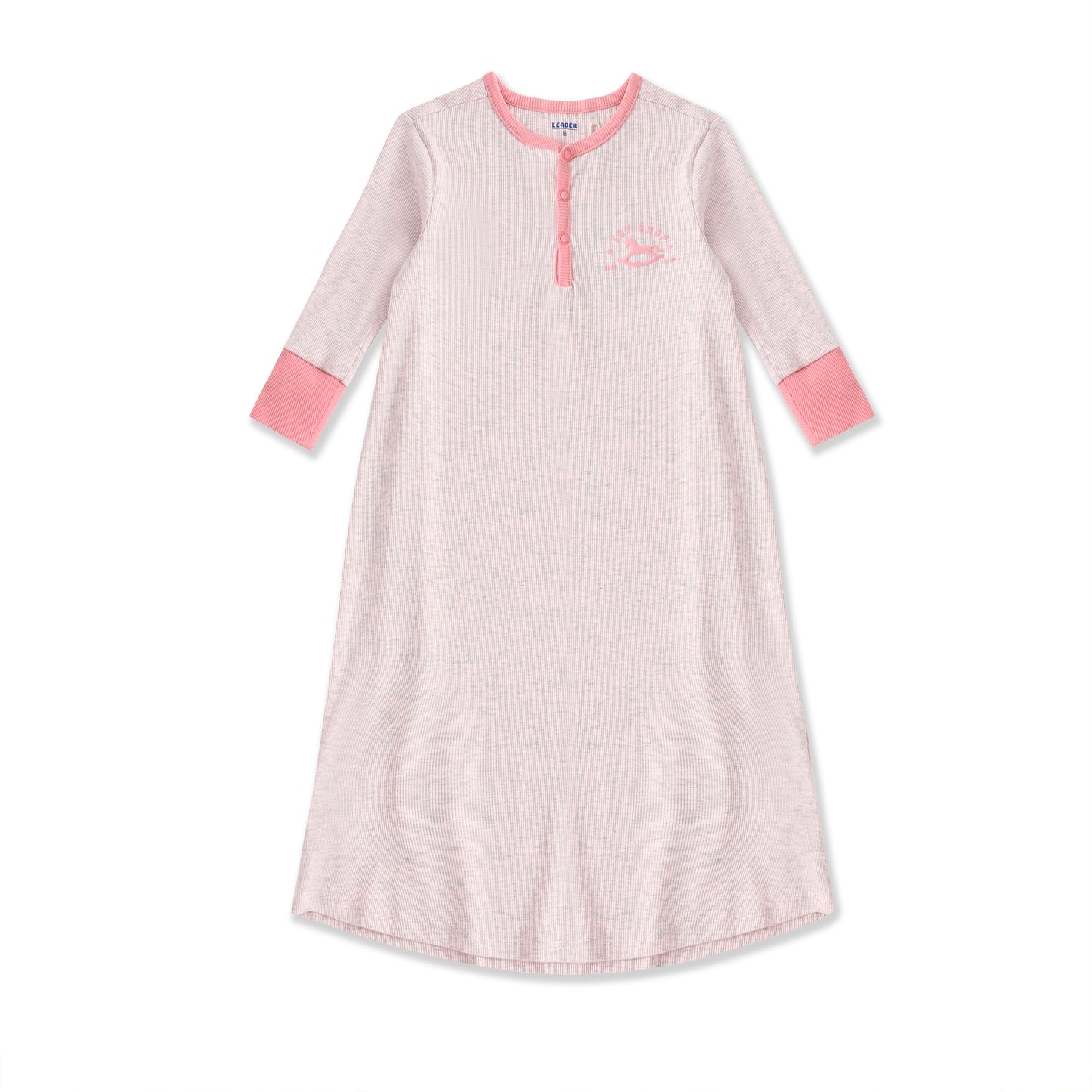 Essential Rib Long Sleeve Nightdress 183