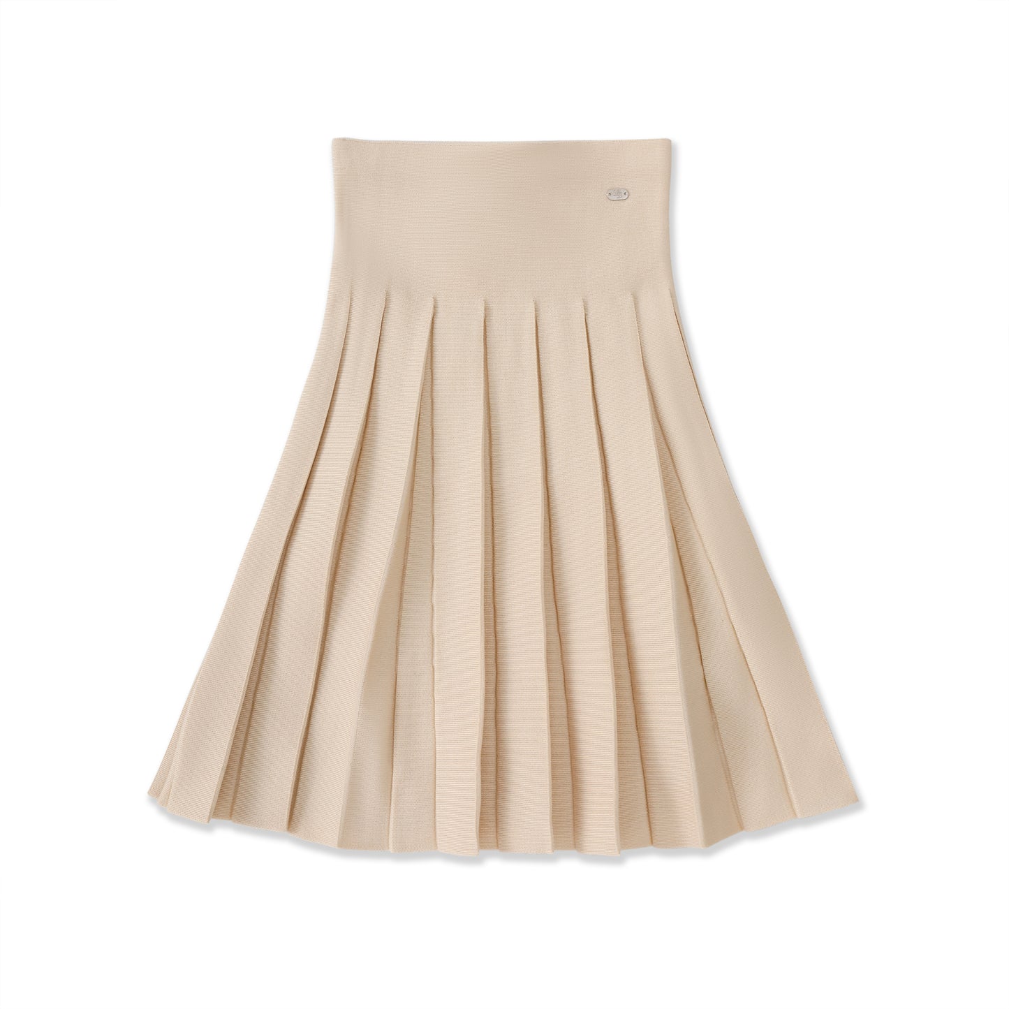 Pleated Knit Skirt 37021