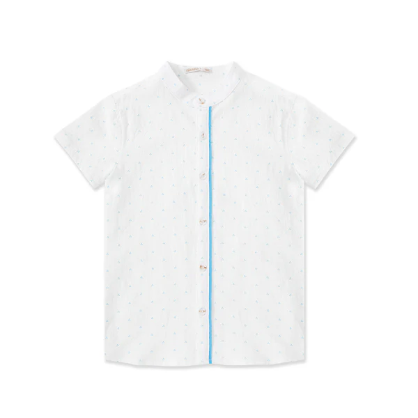 printed twill shirt 005