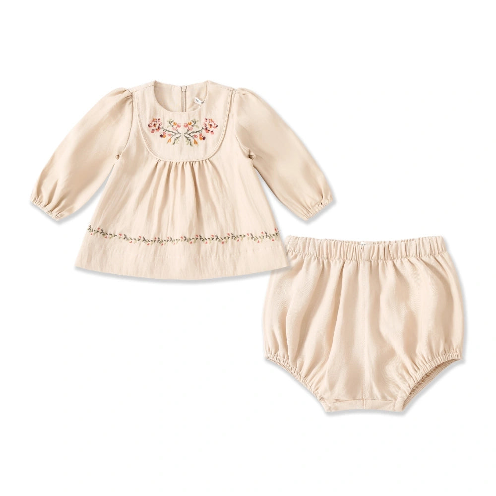 Autumn Heirloom Dress & Bloomers 50604