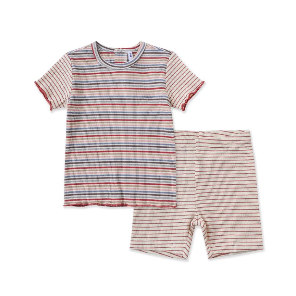 Striped Pajama Set 039