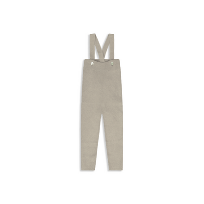 Knitted pants with straps