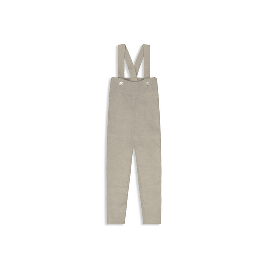 Knitted pants with straps
