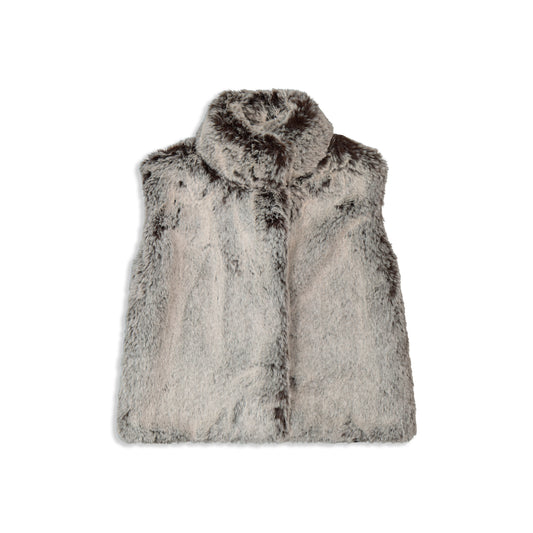 Live Fur Girls Fur Vest Natural animal fur / 7