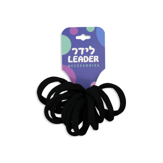 Black basic rubber bands Black / NS