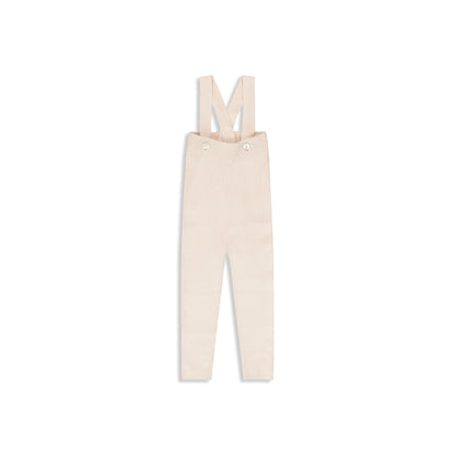 Knitted pants with straps
