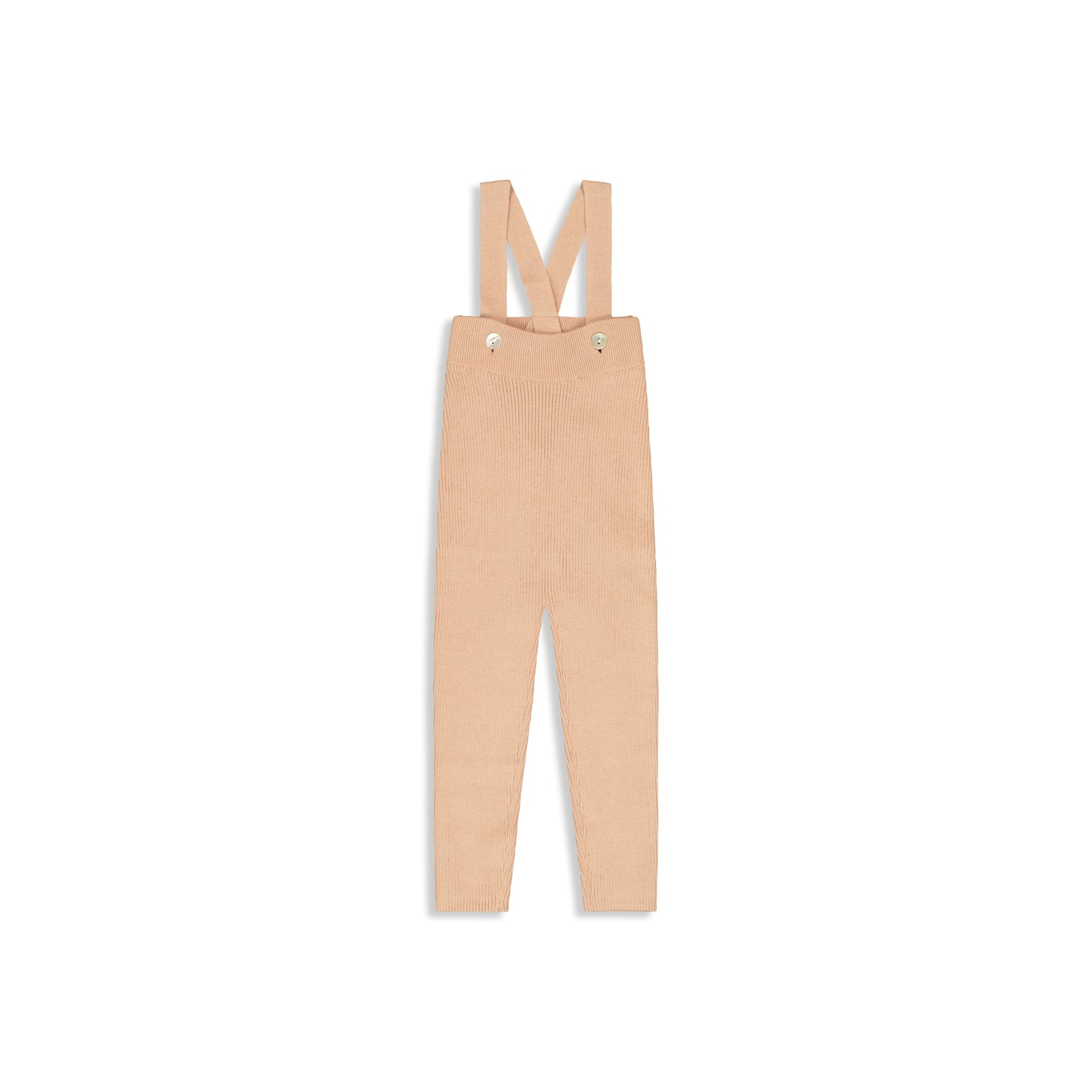 Knitted pants with straps