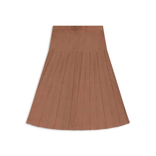 Knitted skirt camel / 16