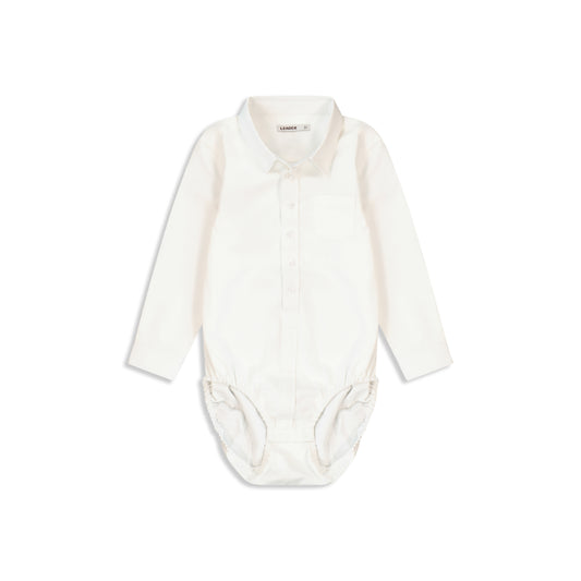 Oxford Bodysuit white / 2Y
