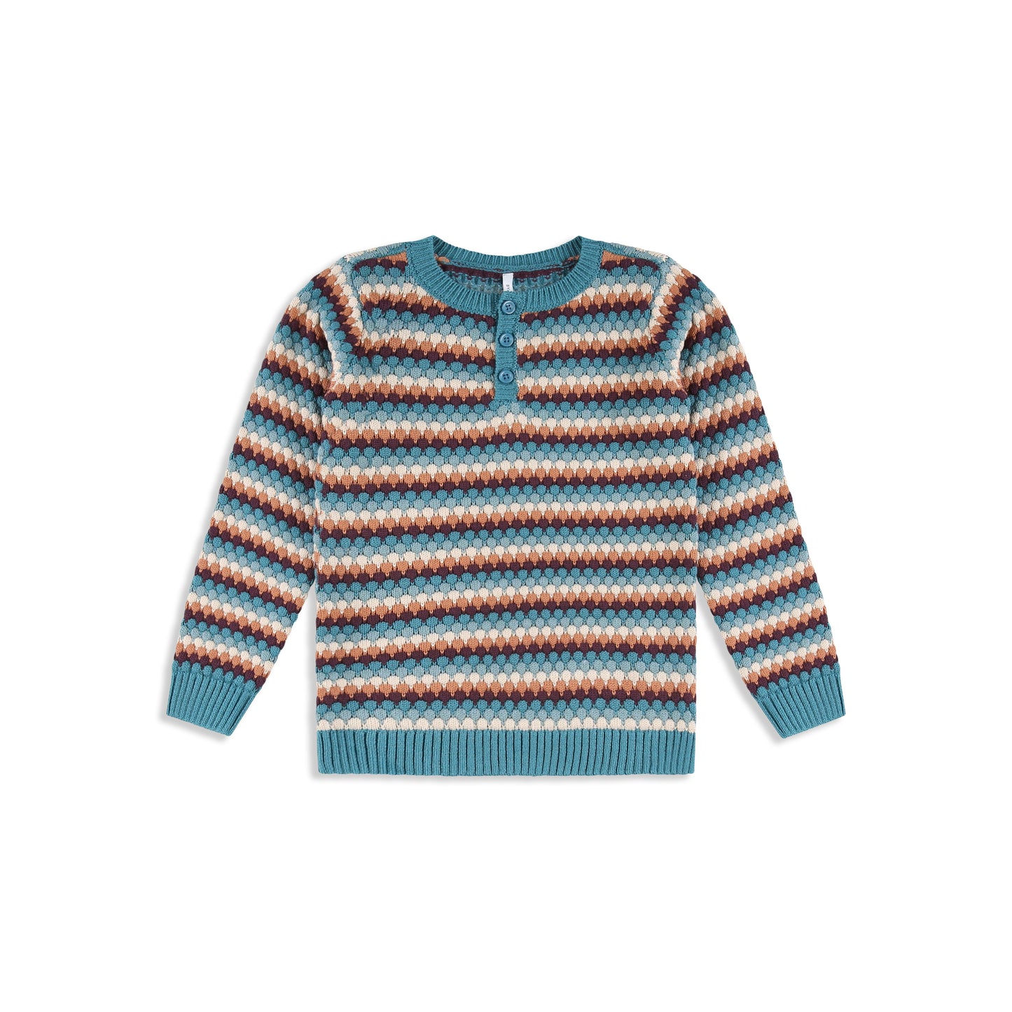 Texture Striped Lattice turquoise / 8