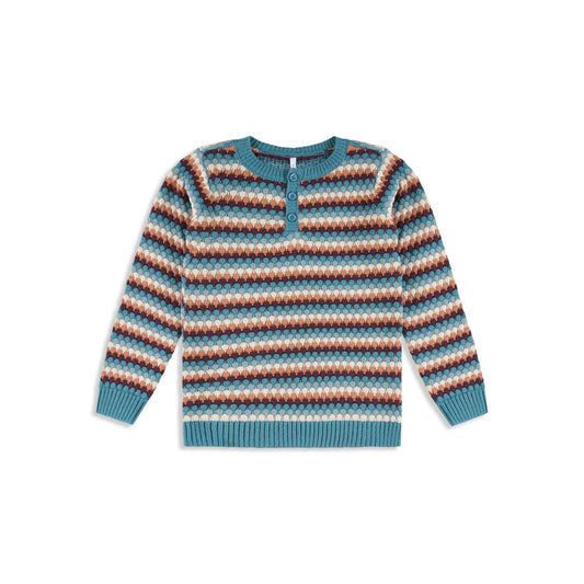 Texture Striped Lattice turquoise / 8