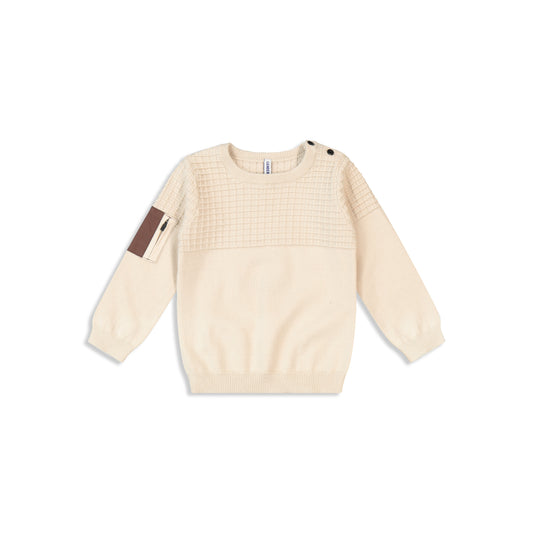 Baby knit with nylon pocket sand / 2Y