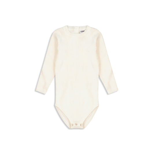 Knitted Bodysuit Cream / 2Y