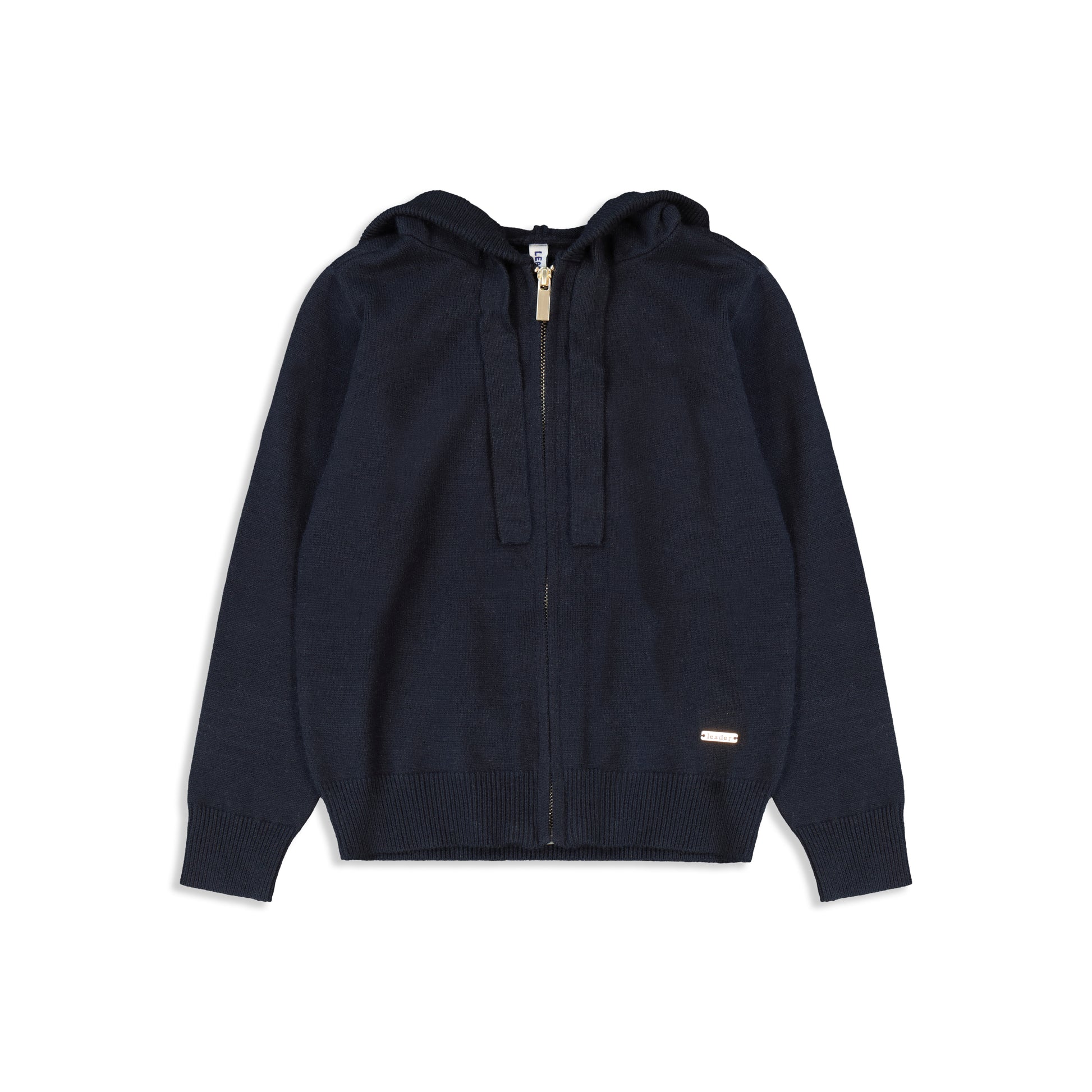 Hooded cardigan 6 / Navy
