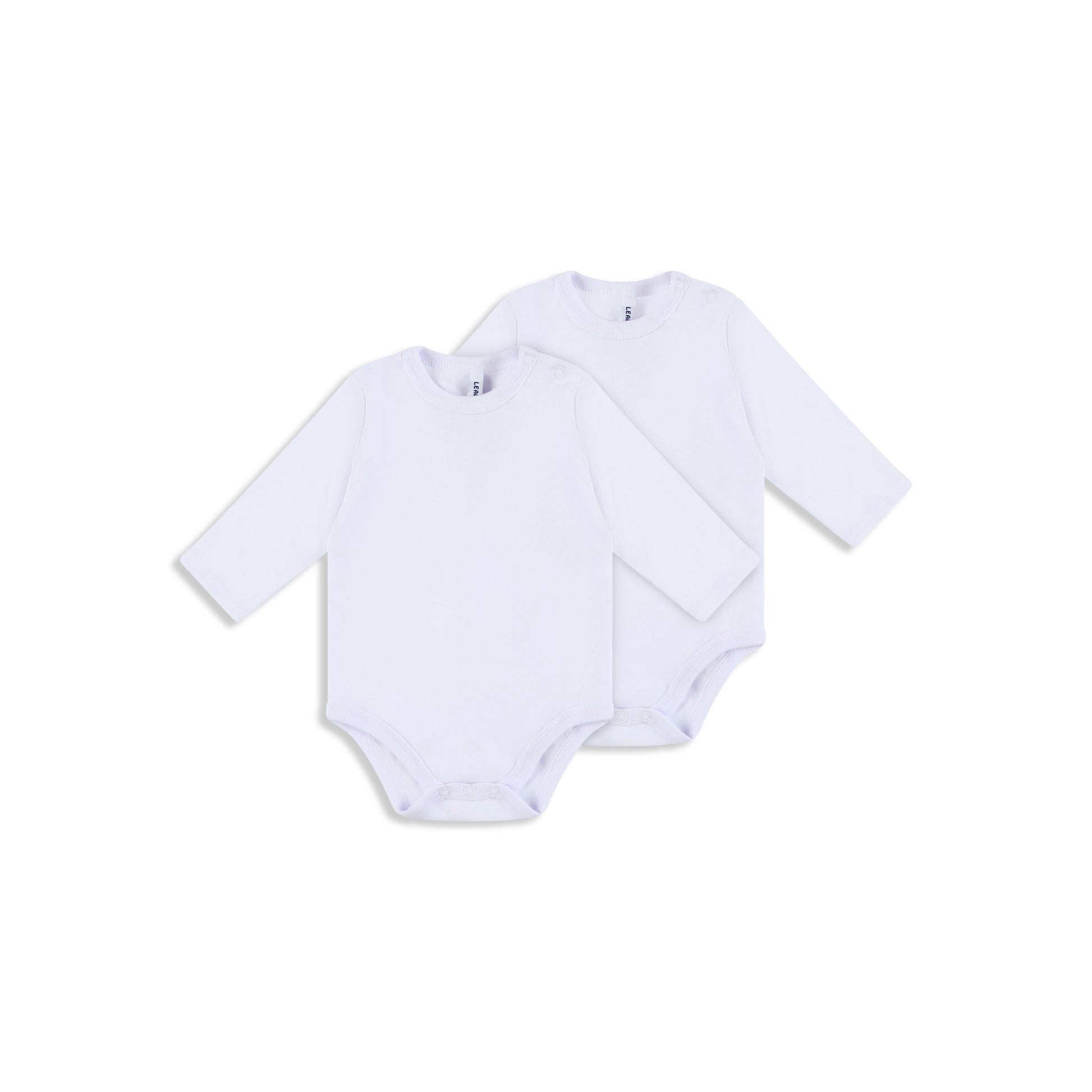 pair-flanel-bodysuits white / 6-Mar