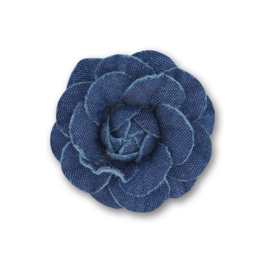 Jeans flower pin tulip / NS