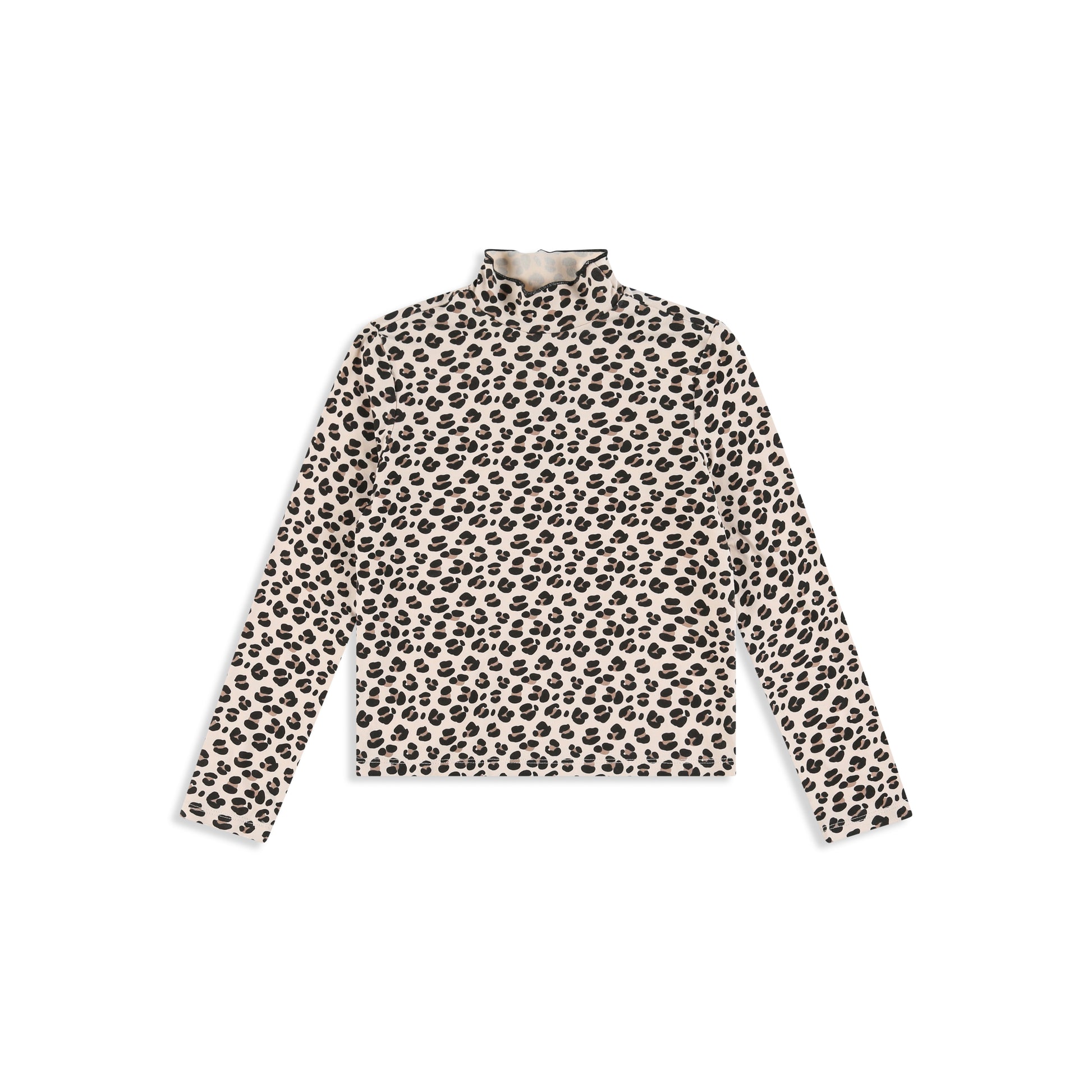 Sand printed leopard shirt sand / 8