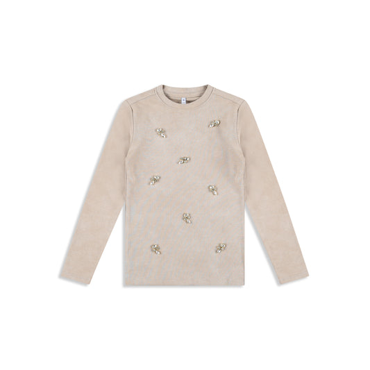 Diamond-washed shirt sand / 8