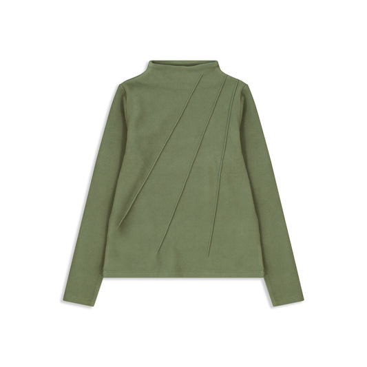 Brushed Dart shirt S/A green / 12