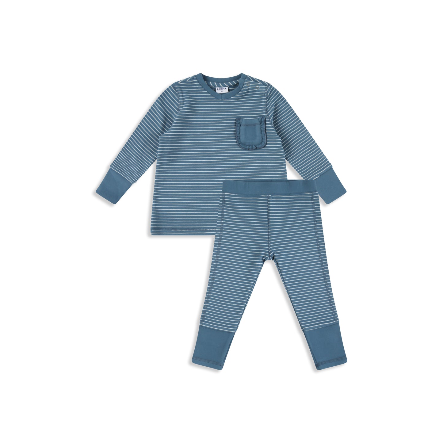 Striped Pajamas Pocket Raffles 2Y / jeans