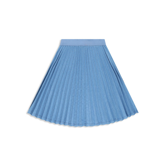 Fleece skirt Light blue jeans / 8