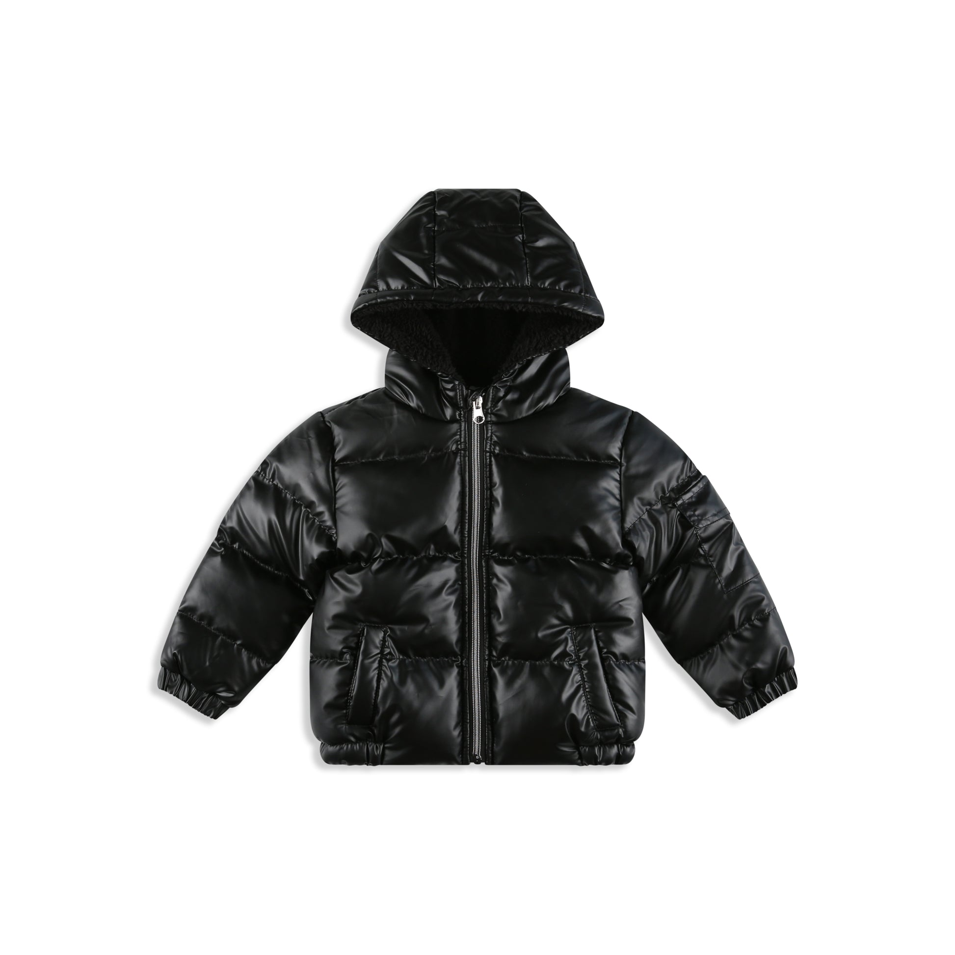 Shiny coat 612 / black