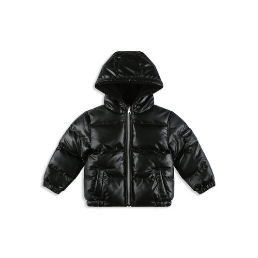 Shiny coat 612 / black