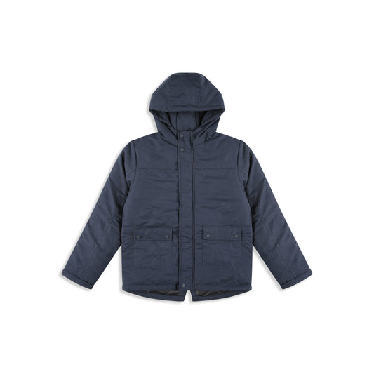 fabric coat 14 / Navy
