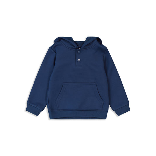 Baby hoodie shirt blue / 2Y