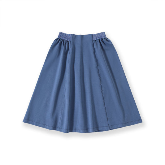 Interlocking knit skirt 126 BLUE / 10