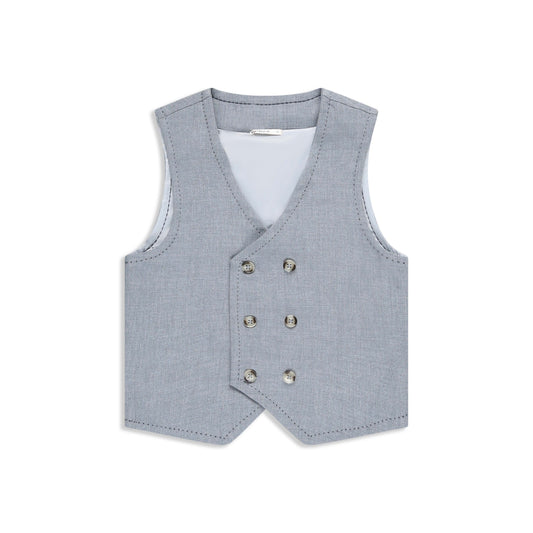 Elegant Stiched Vest LT BLUE / 7