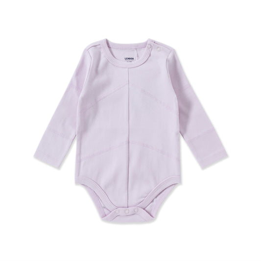 Flatlocks Bodysuits Lilac / 6M-12M