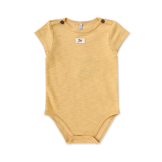 French  Terry Bodysuit 048 MUSTARD / 6M-12M